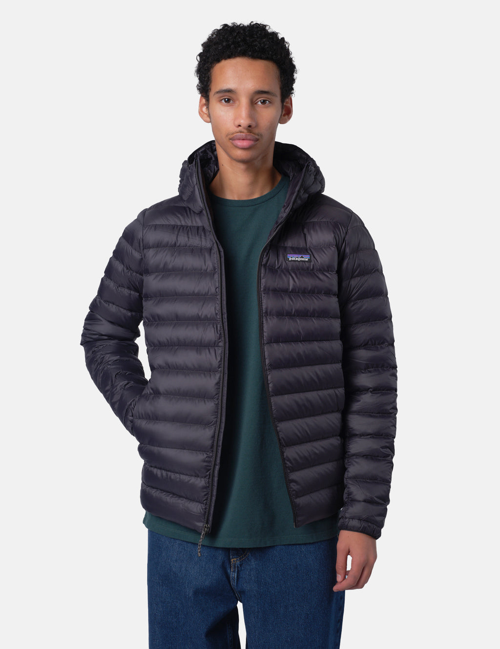 Patagonia Down Sweater Hoody - Black | Urban Excess. – URBAN EXCESS
