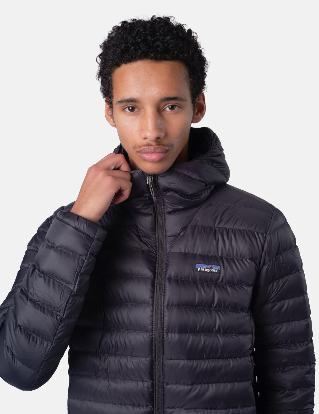 Patagonia Down Sweater Hoody - Black | Urban Excess. – URBAN EXCESS