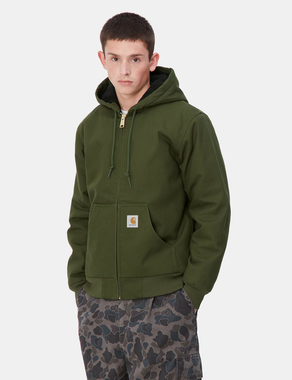 Carhartt WIP Detroit Jacket (Winter) | Tarragon / Black