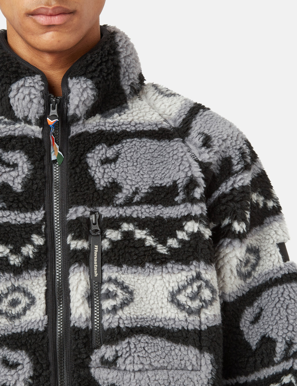 Manastash Mt. Buffalo Fleece Jacket - Black I Urban Excess