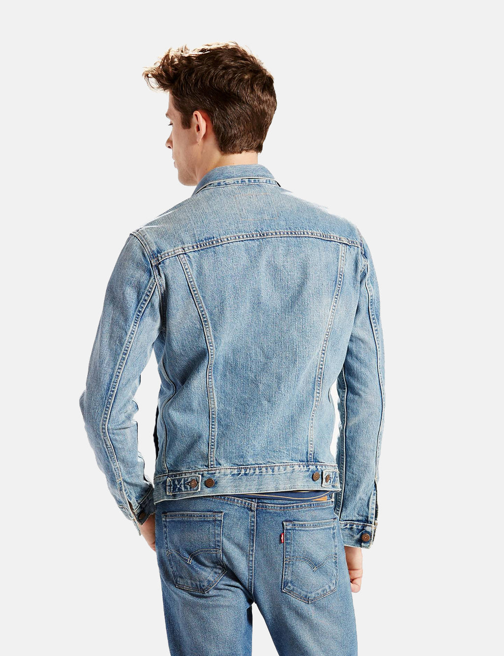 Levi's trucker jacket icy best sale