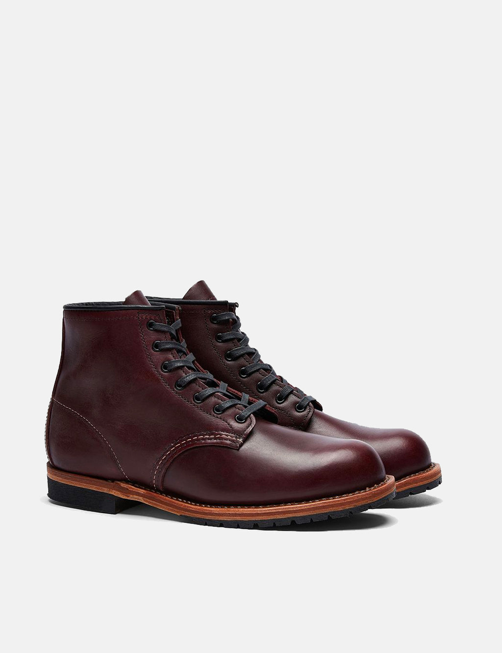 Red Wing Beckman Round Toe Boots 9011 - Black Cherry