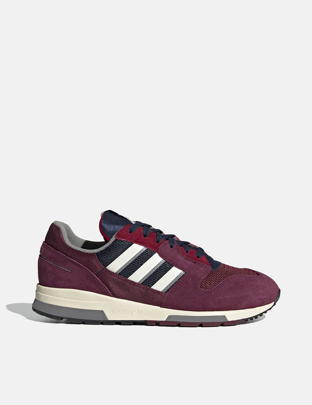 Trainers (FZ0146) - Maroon/Off | URBAN EXCESS – URBAN EXCESS USA