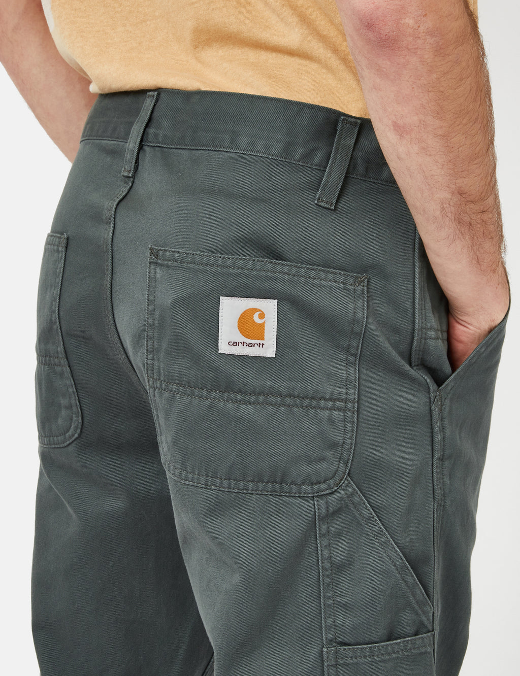 Carhartt-WIP Ruck Single Knee Pant (Regular) - Jura Stone Washed I UE. URBAN EXCESS
