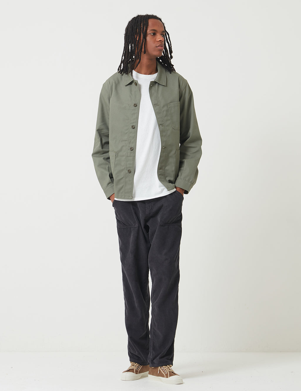 Le Laboureur Work Jacket - Light Green | URBAN EXCESS. – URBAN