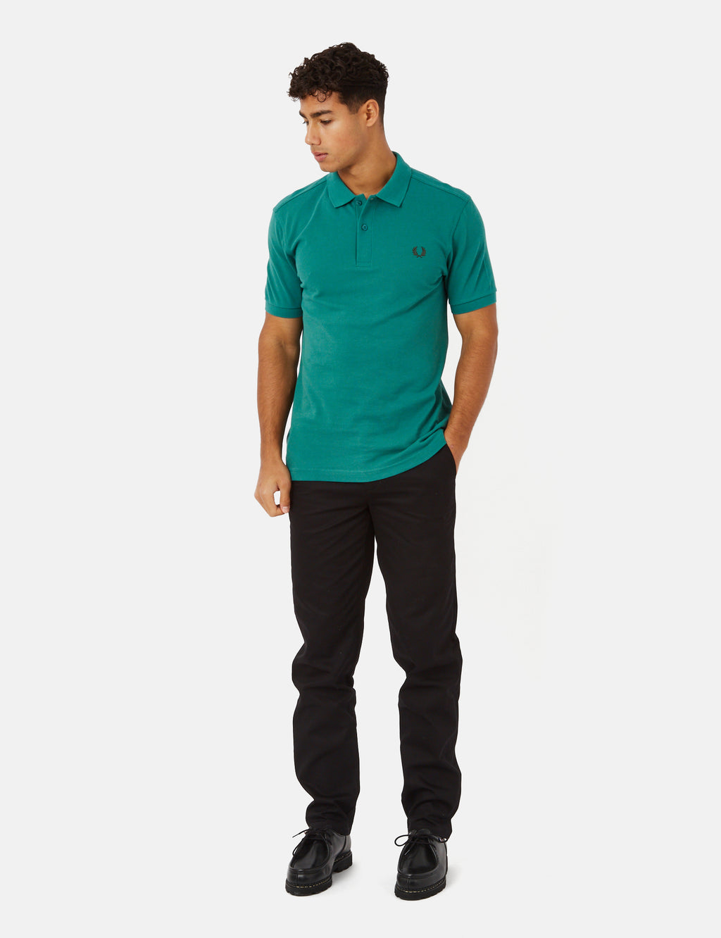 Fred Perry Polo Shirt Deep Mint Green I Urban Excess. URBAN EXCESS USA