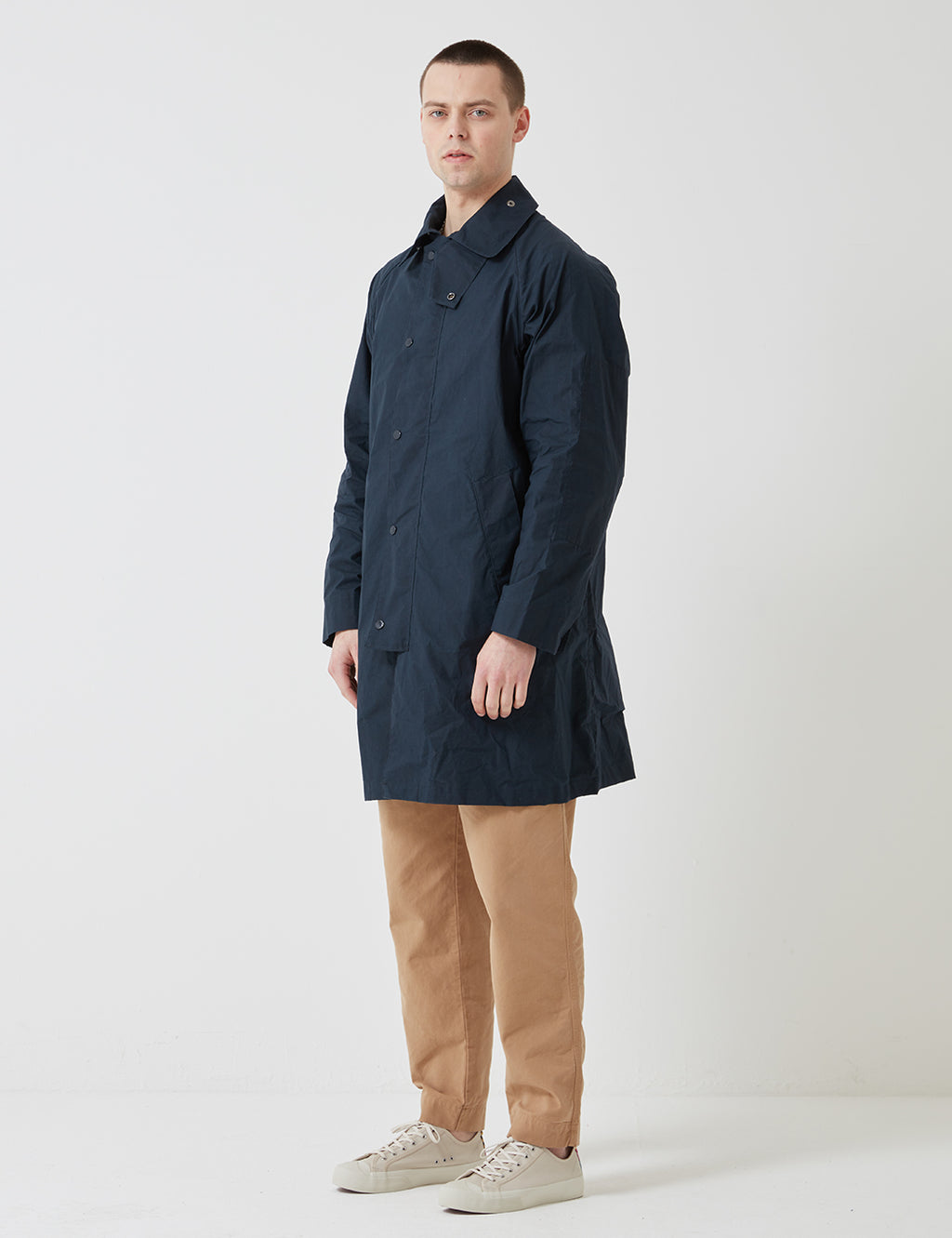 Barbour x Engineered Garments South Jacket - Navy Blue | URBAN