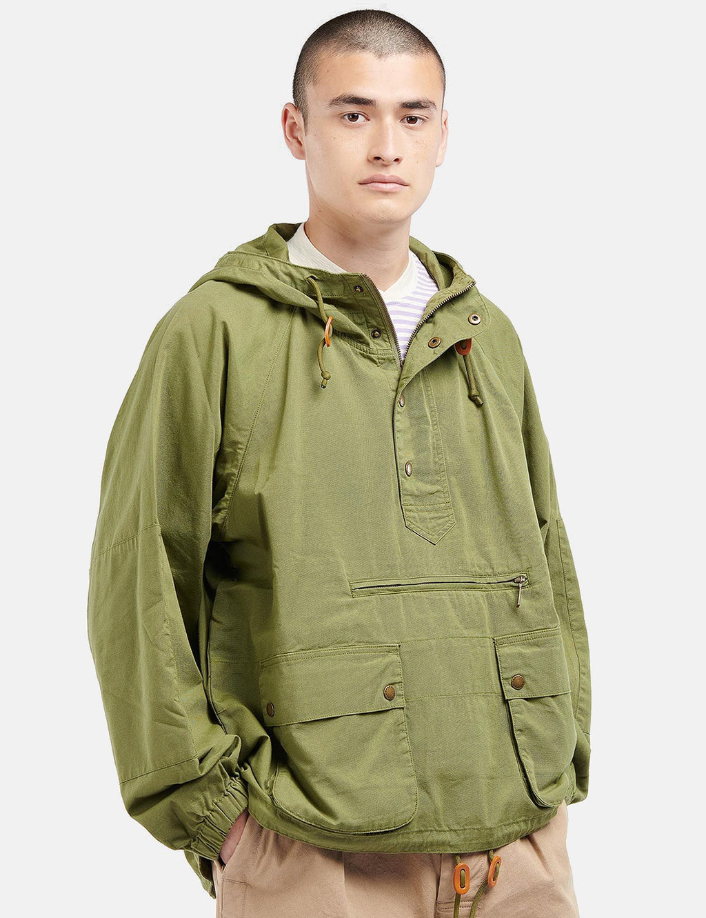 BARBOUR DENBY JACKET BLEACHED OLIVE by BARBOUR – The Bureau