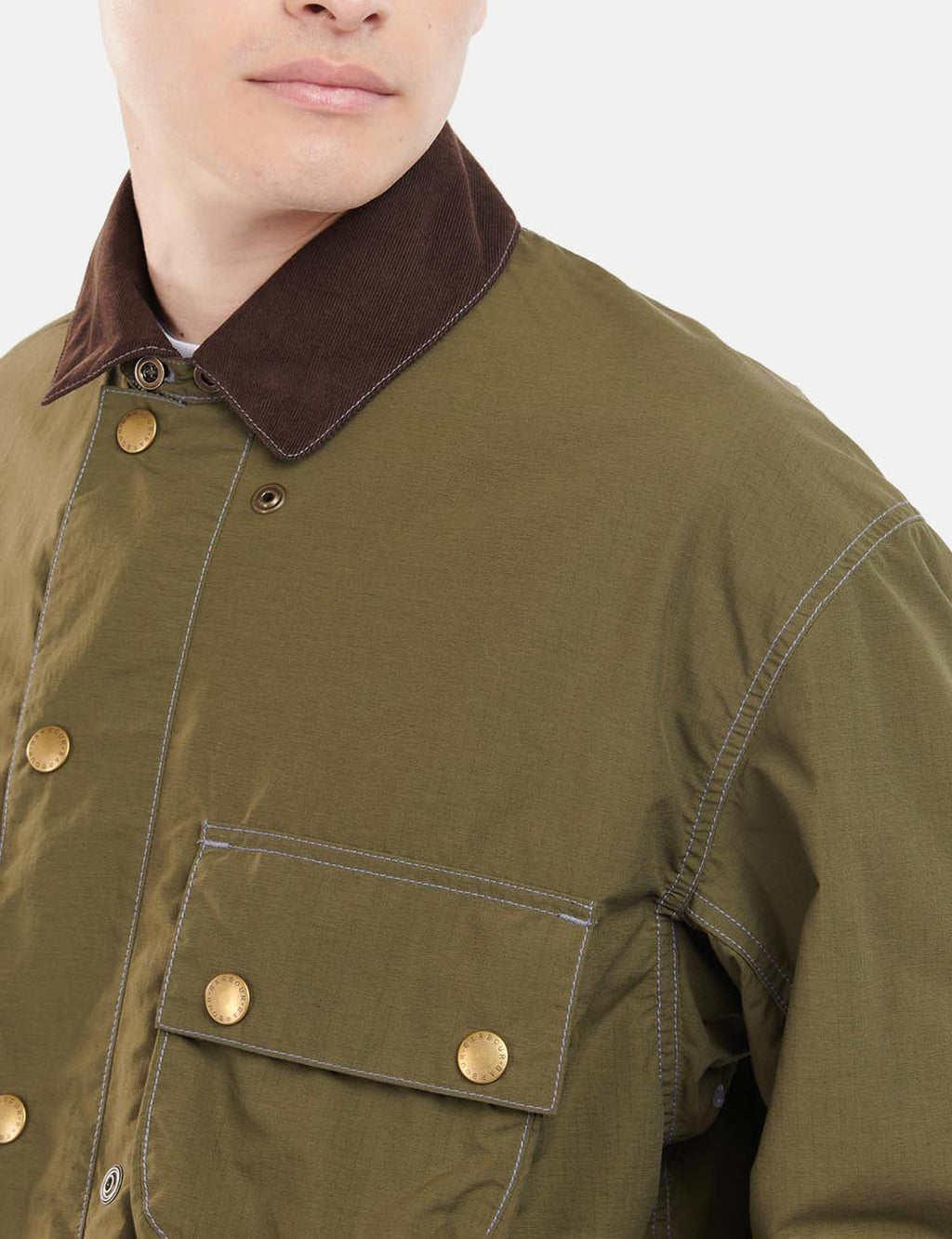 Barbour x And Wander Pivot Jacket - Olive Green I Urban Excess