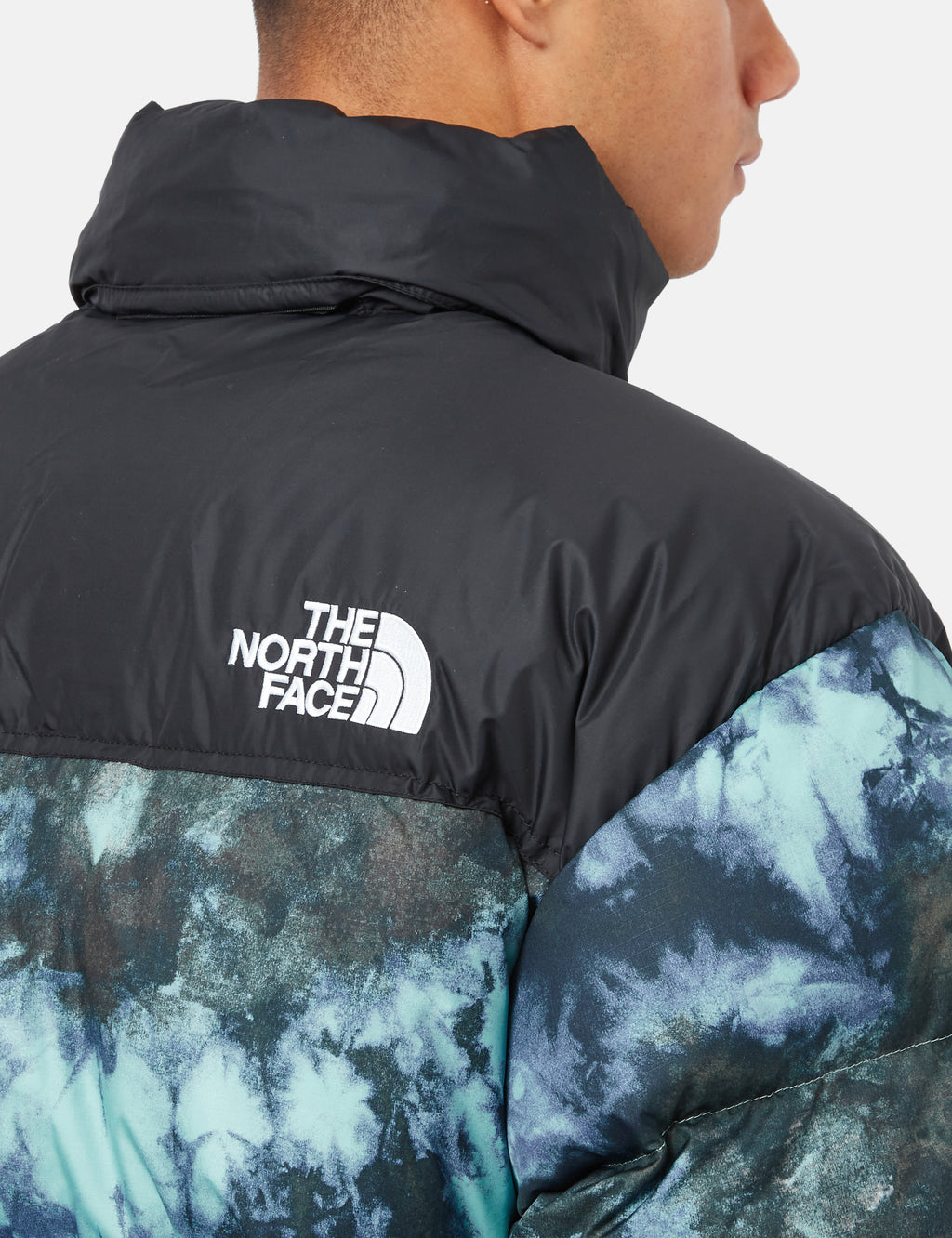 North Face 1996 Printed Retro Nuptse Jacket - Wasabi Ice Dye I UE