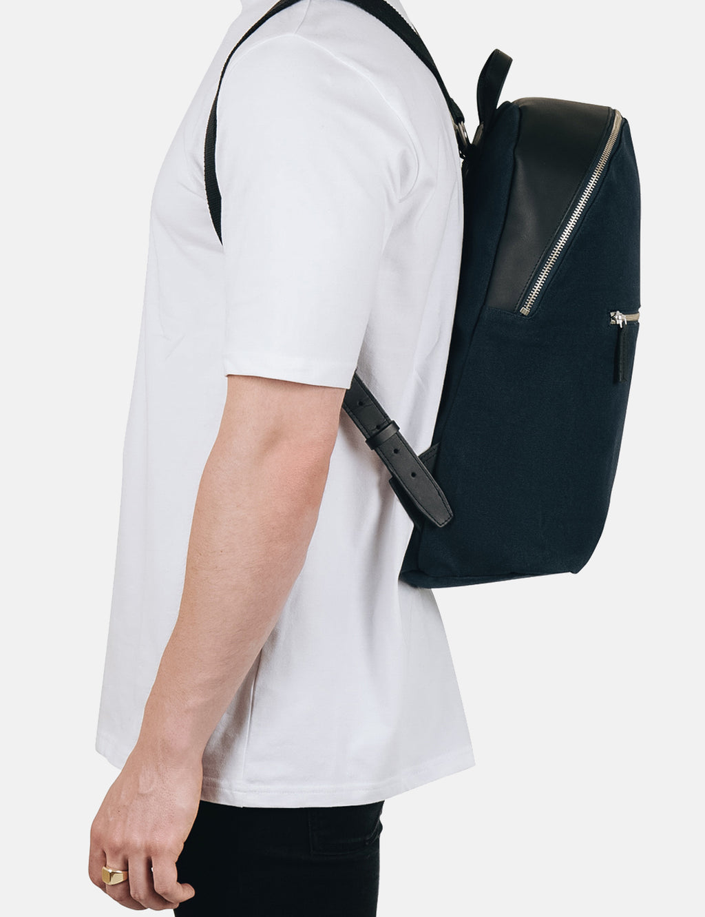 Sandqvist Alva Backpack (Canvas/Leather) - Black  URBAN EXCESS. I Urban  Excess. – URBAN EXCESS USA