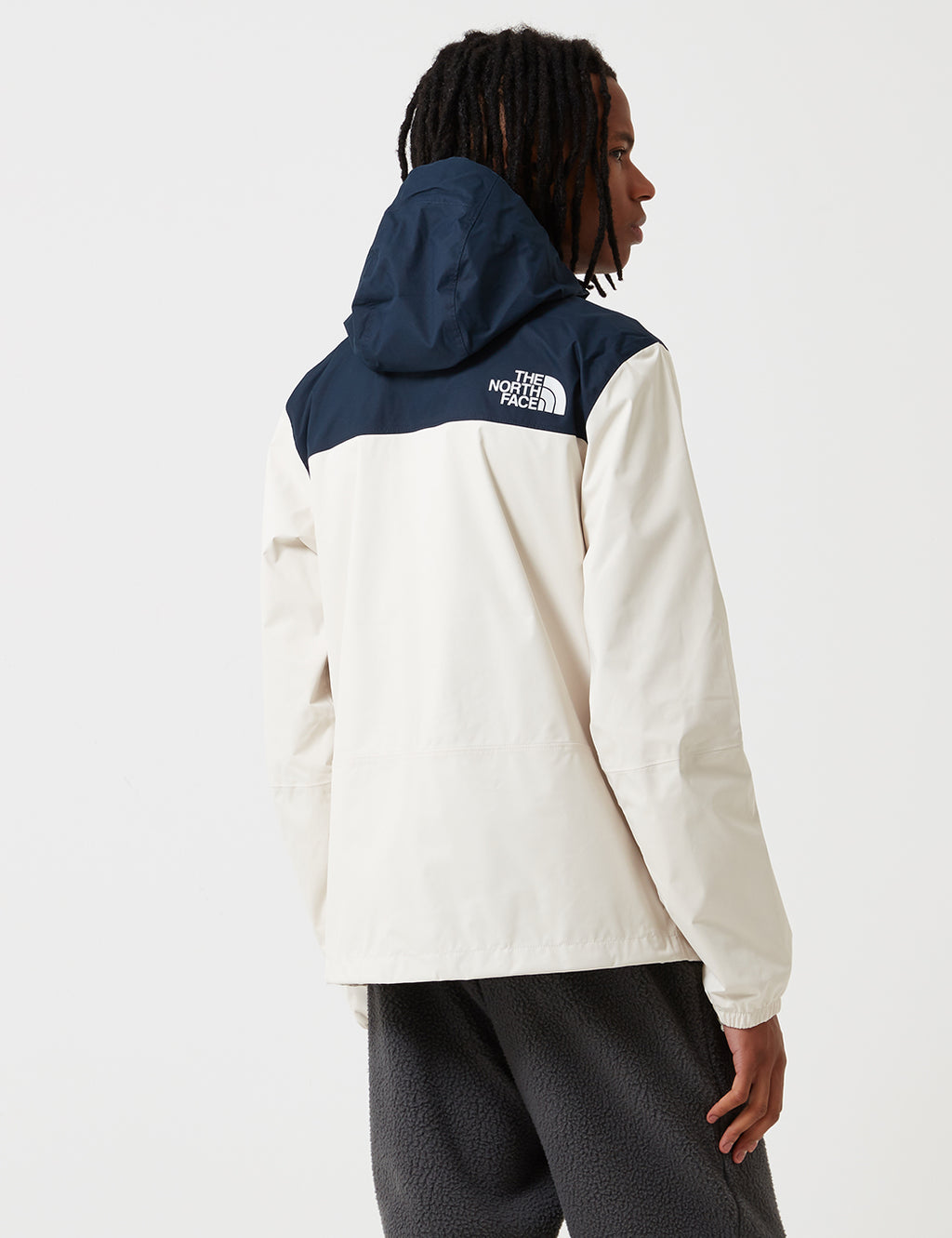 North Face 1990 Mountain Jacket - Vintage White/Navy | URBAN