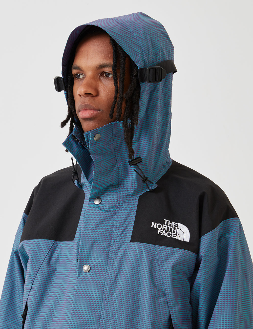 The north face 1990 on sale seasonal mountain jacket iridescent multi