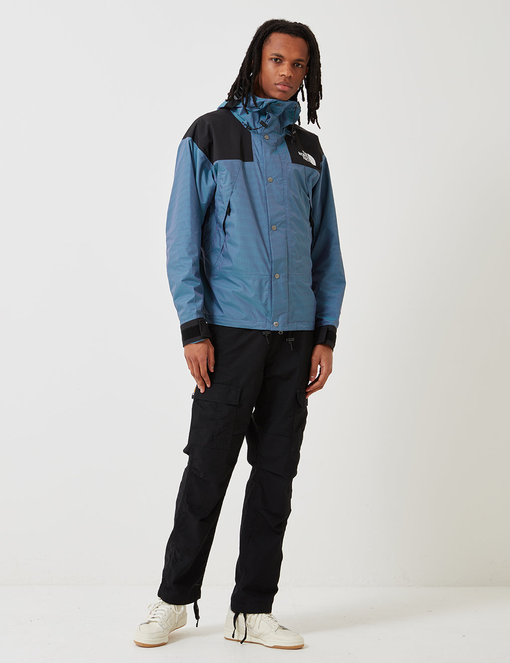 North Face 1990 Seasonal Mountain Jacket - Iridescent Multi Blue