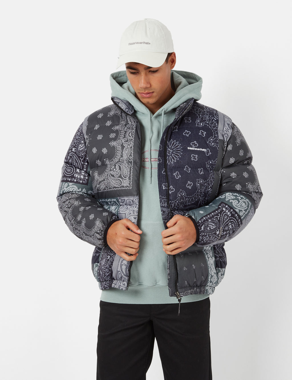 Thisisneverthat PERTEX® T Down Jacket - Bandana Multi I Urban