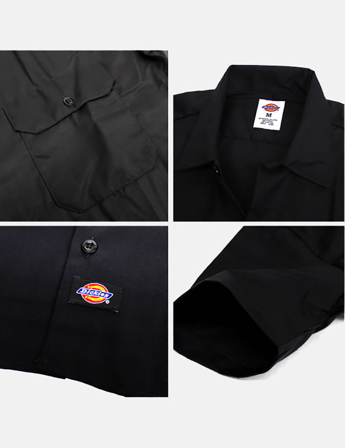 Dickies - Short Sleeve Work Shirt (Black M)