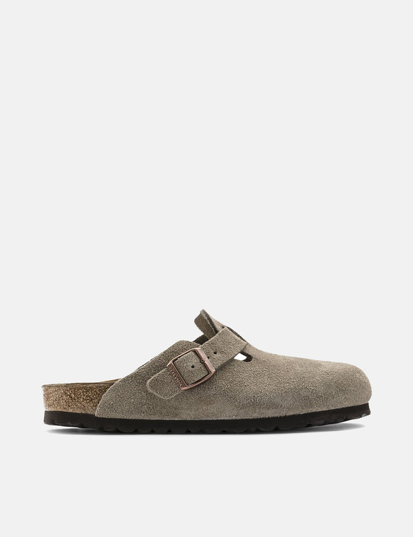 Birkenstock Boston Clogs (Regular) - Taupe EU SIZES