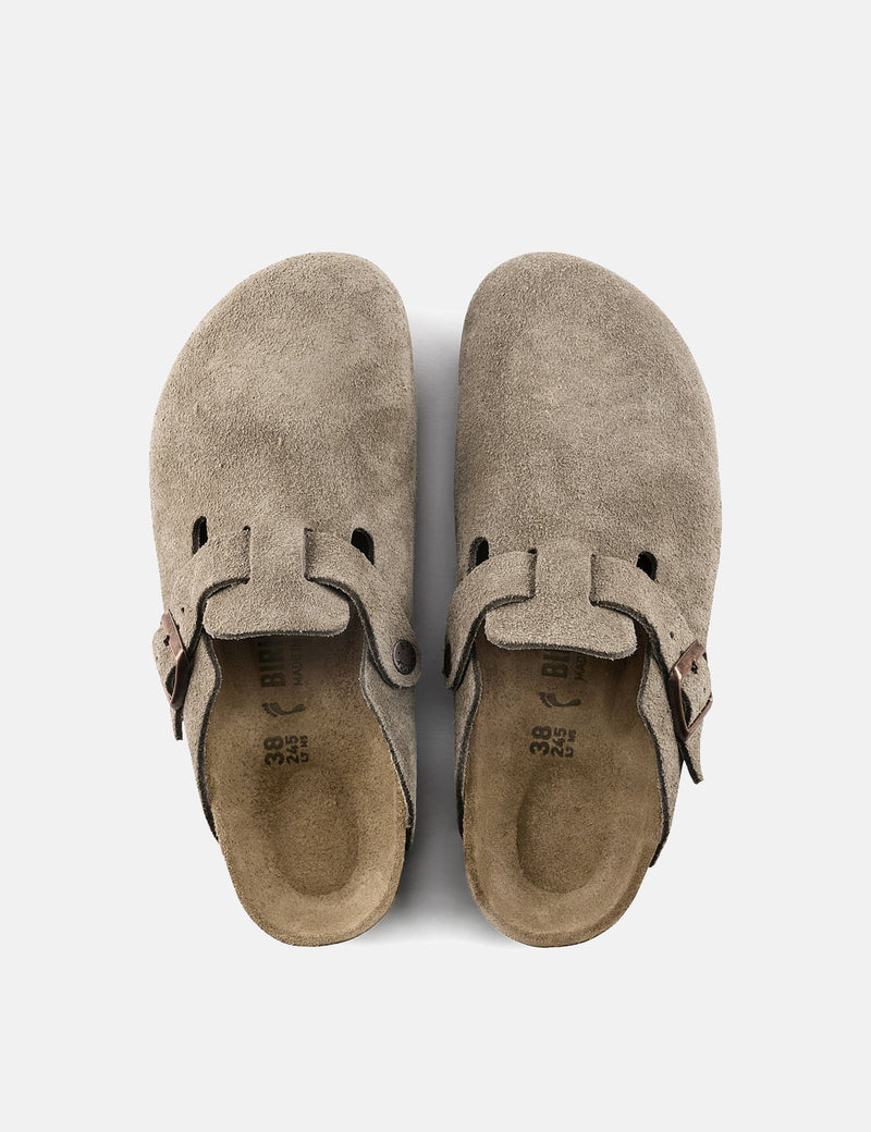 Birkenstock Boston Clogs (Regular) - Taupe EU SIZES