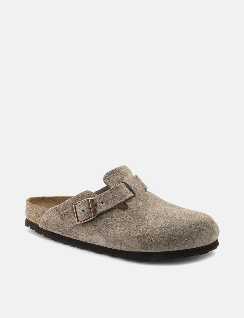 Birkenstock Boston Clogs (Regular) - Taupe EU SIZES