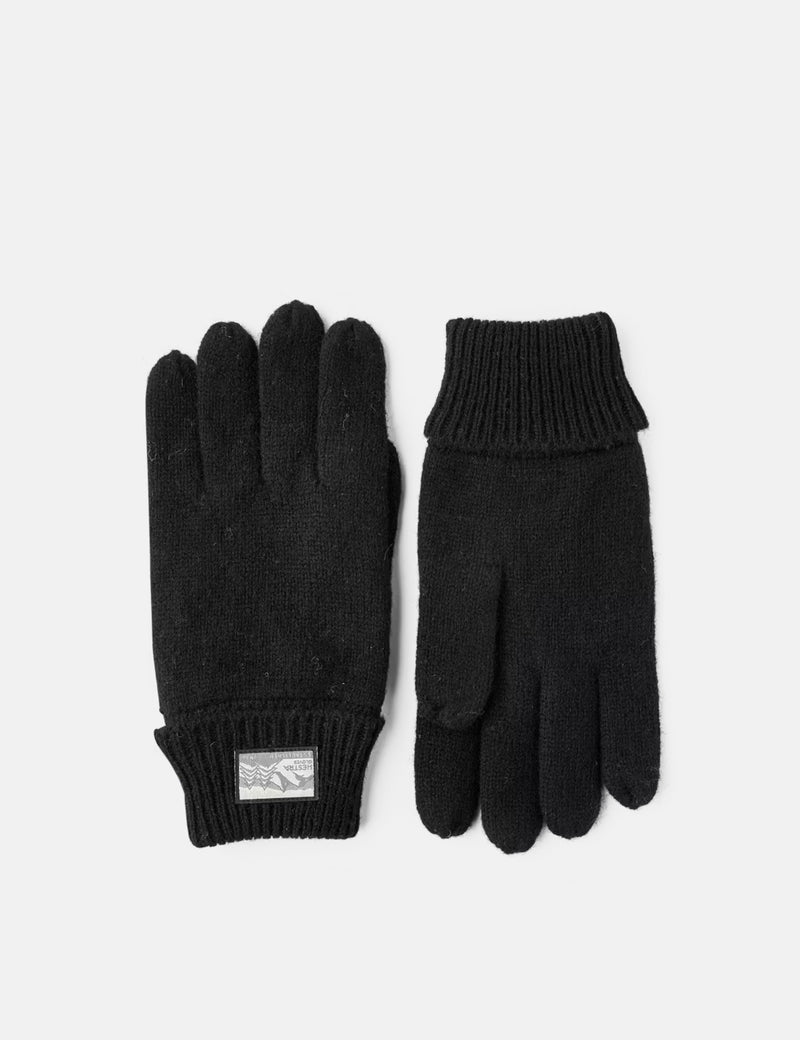 Hestra Raggwool Gloves - Black