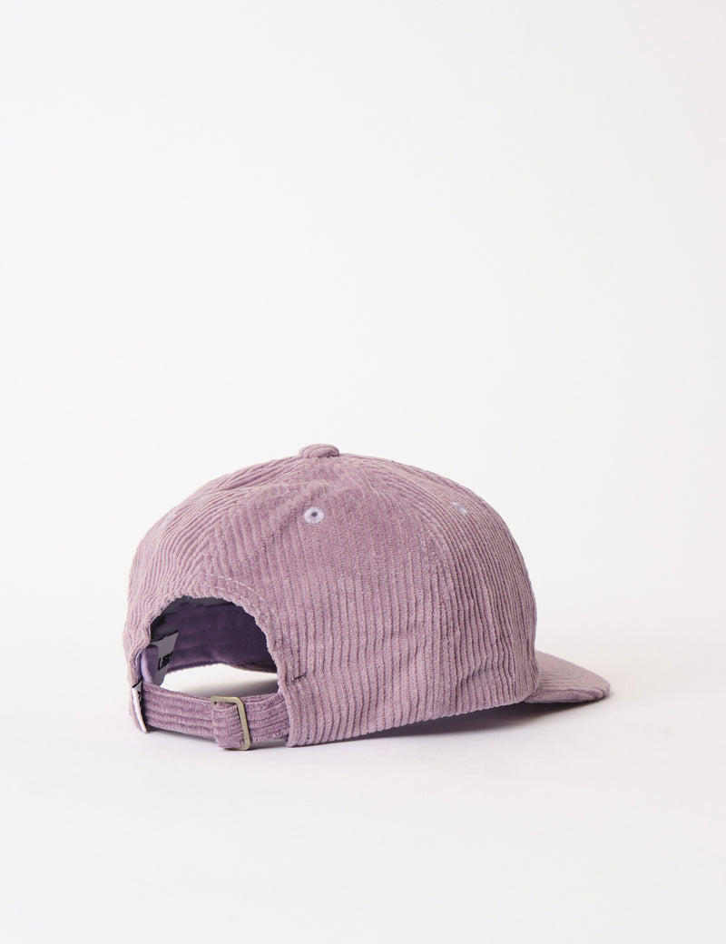 Obey Ellis 6-Panel Strapback Cap - Wineberry Red