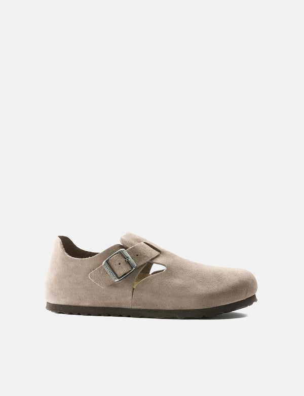 Birkenstock London Suede (Regular) - Taupe