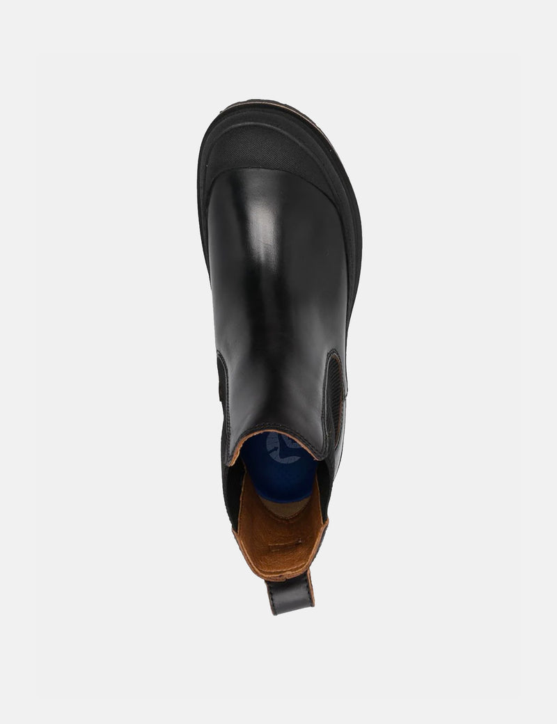 Birkenstock Prescott Leather Slip-On (Regular) - Black