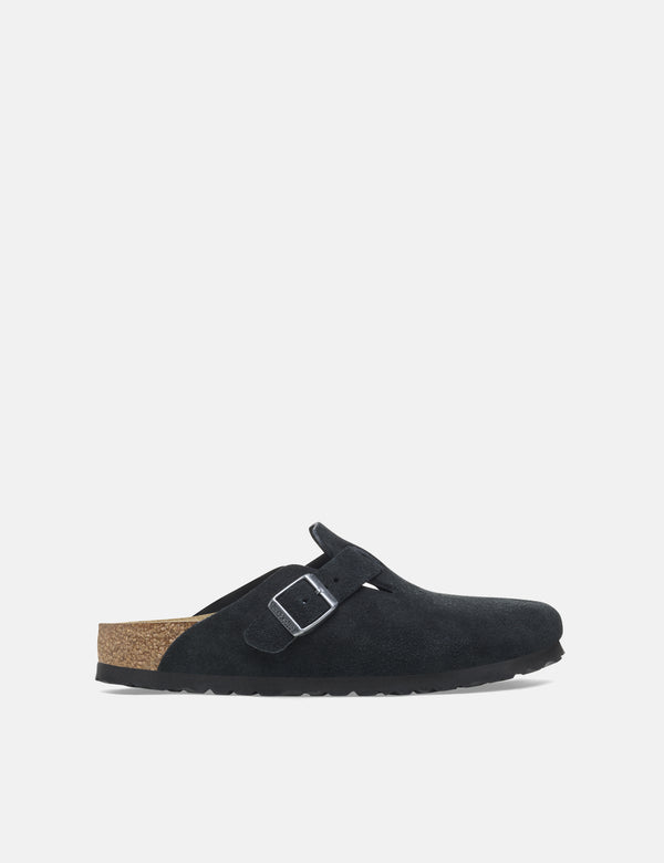 Birkenstock Women's Boston Clogs (Narrow) - Black