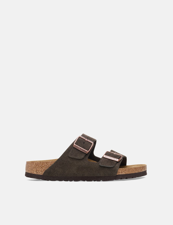 Birkenstock Women's Arizona Sandals (Narrow) - Mocca Brown