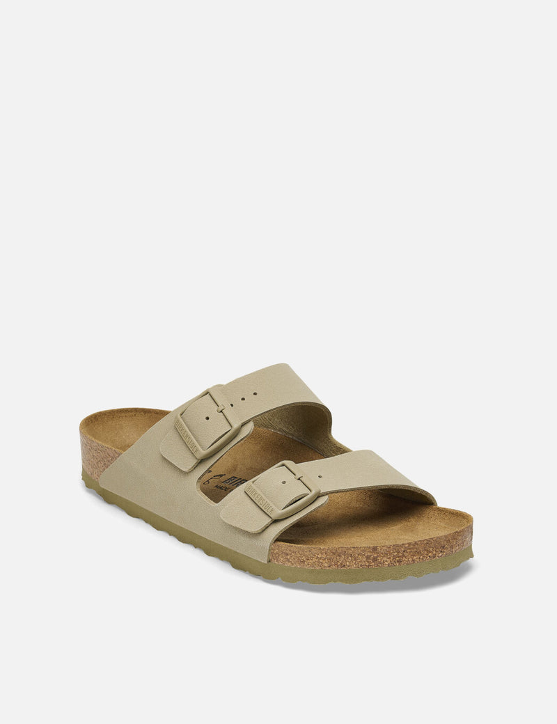Birkenstock Arizona Sandals Birko-flor (Regular) - Faded Khaki