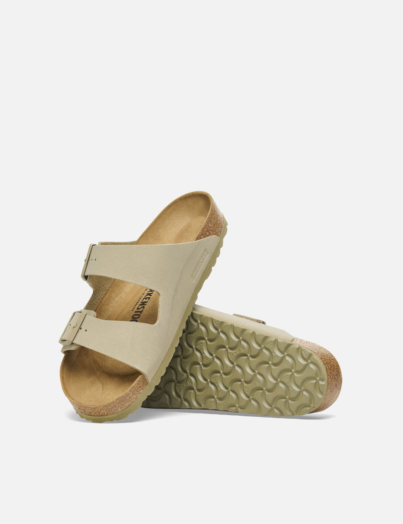 Birkenstock Arizona Sandals Birko-flor (Regular) - Faded Khaki