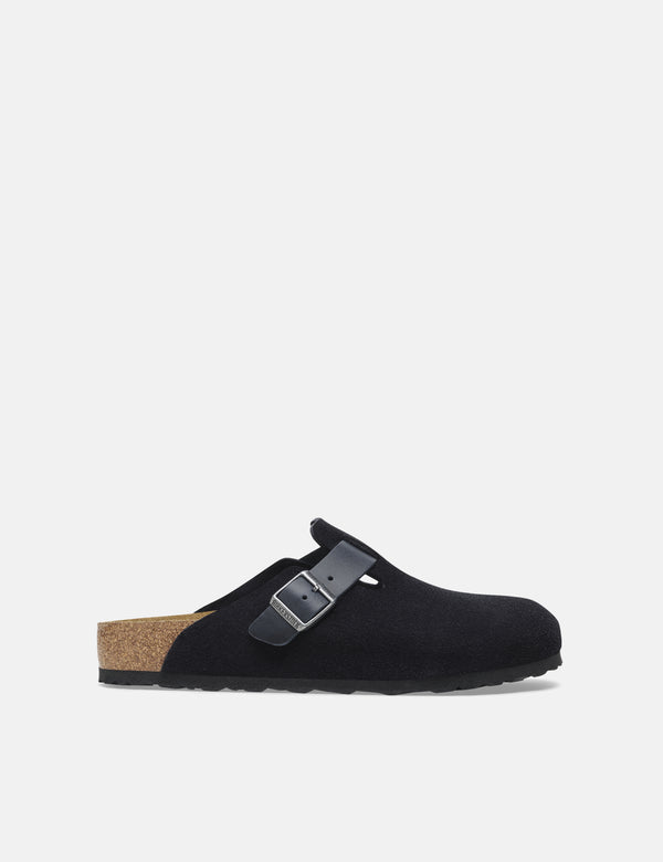 Birkenstock Boston Clogs (Regular) - Midnight Navy