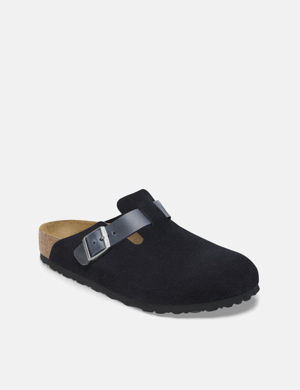 Birkenstock Boston Clogs (Regular) - Midnight Navy