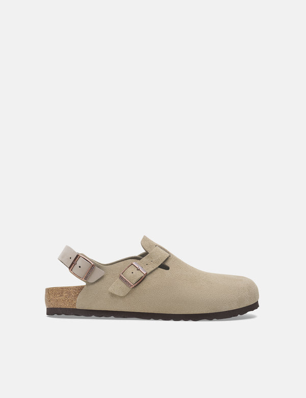 Birkenstock Tokio Mules (Regular) - Taupe