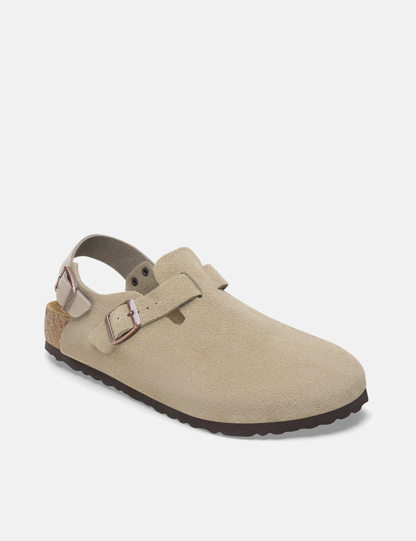 Birkenstock Women's Tokio Mules (Narrow) - Taupe