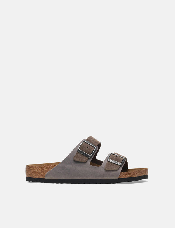 Birkenstock Arizona Suede (Regular) - Concrete Gray