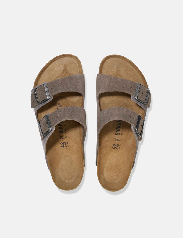 Birkenstock Arizona Suede (Regular) - Concrete Gray