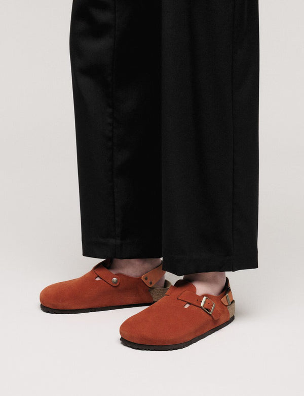 Birkenstock Tokio Suede (Regular) - Rust Brown