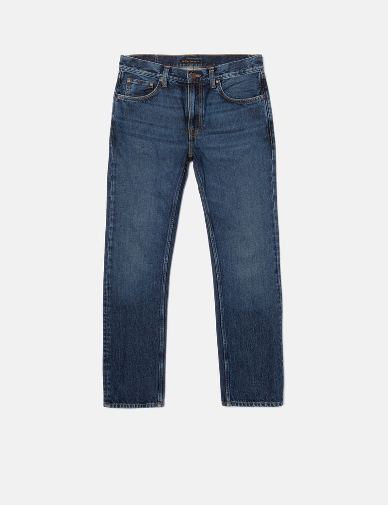 Nudie Jeans Gritty Jackson (Regular Fit) - Blue Soil