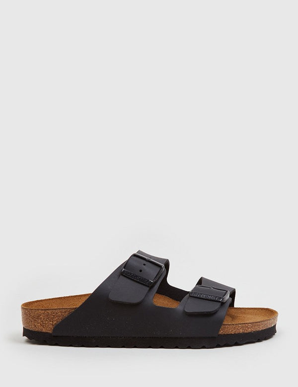 Birkenstock Arizona Sandals Birkp-Flor (Narrow) - Black