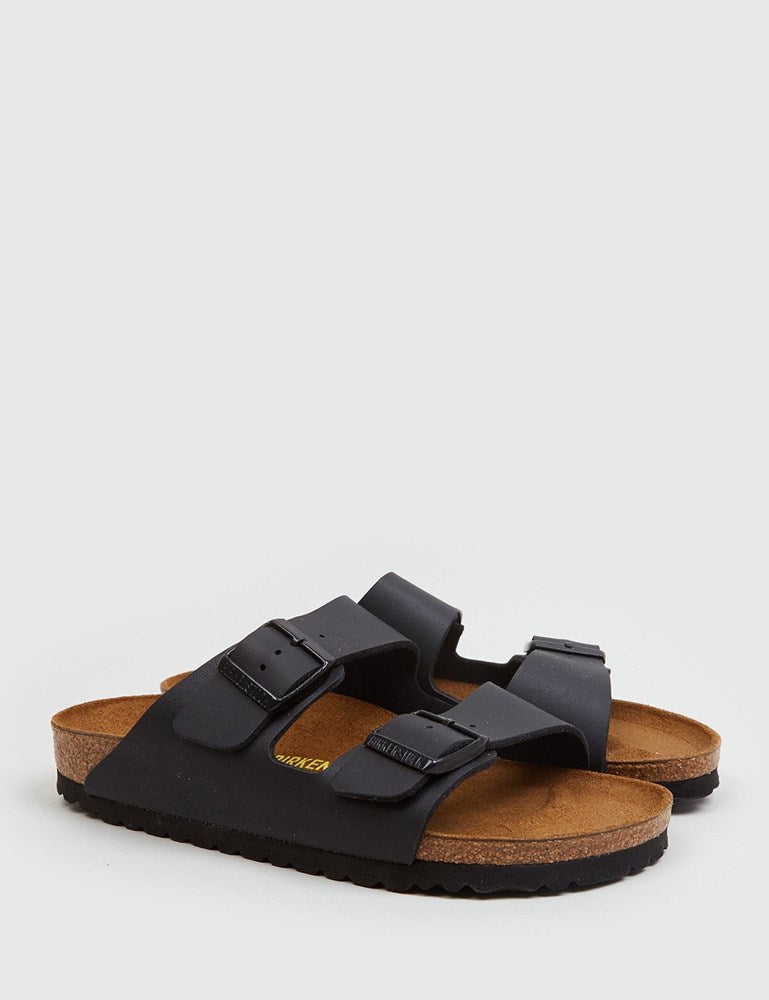 Birkenstock Arizona Sandals Birkp-Flor (Narrow) - Black