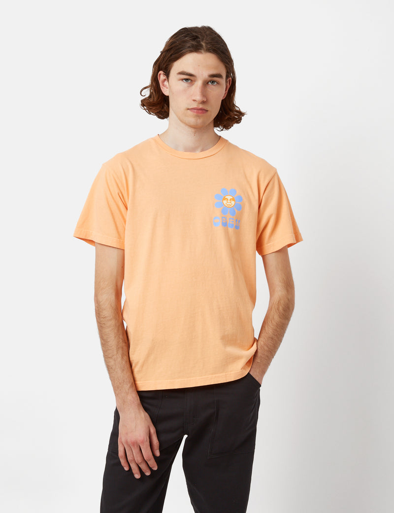 OBEY Petal T-Shirt (Organic) - Papaya Smoothie Orange