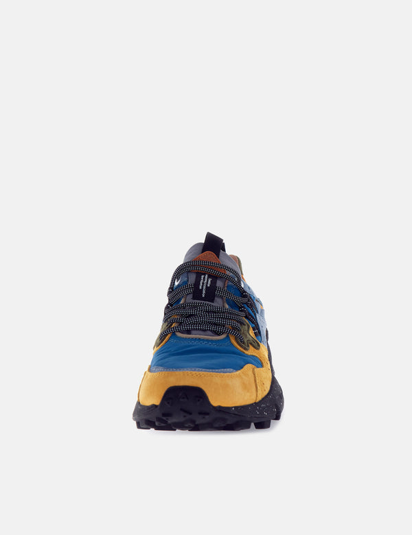 Flower Mountain Yamano 3 (Suede/Nylon) Shoes - Papaya/Black/Petrol