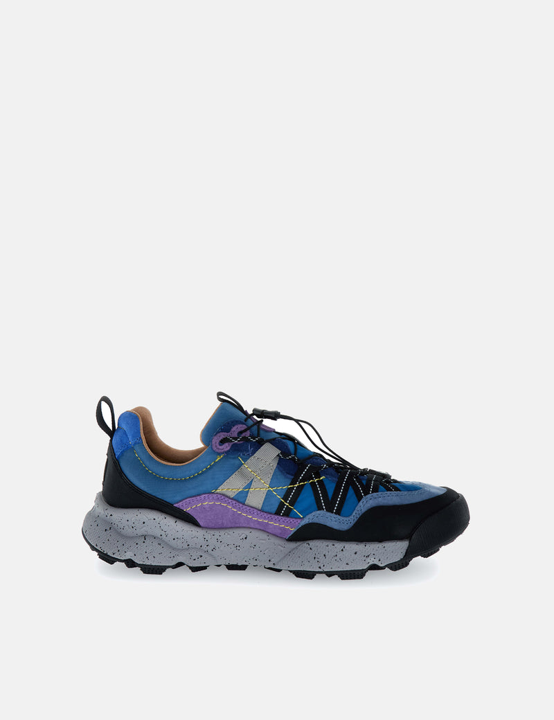 Flower Mountain Iwano 2 (Suede/Nylon) Shoes - Black/Navy Blue/Anthracite