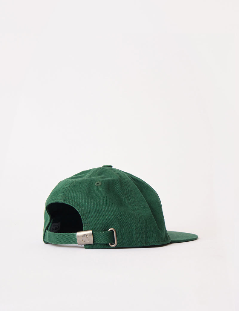 Carhartt-WIP Onyx 6-Panel Cap - Chervil Green/White