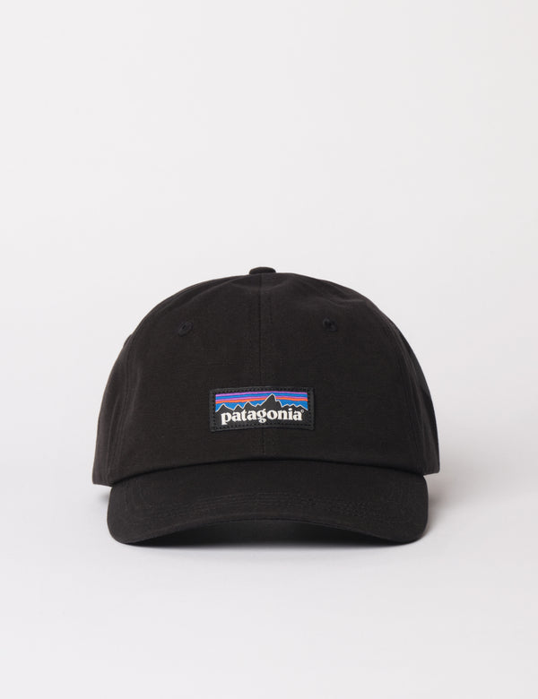 Patagonia P-6 Label Trad Cap - Black