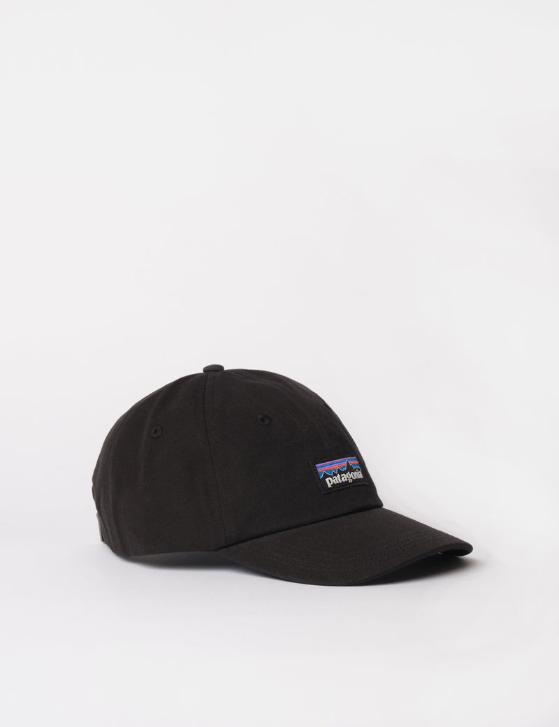 Patagonia P-6 Label Trad Cap - Black