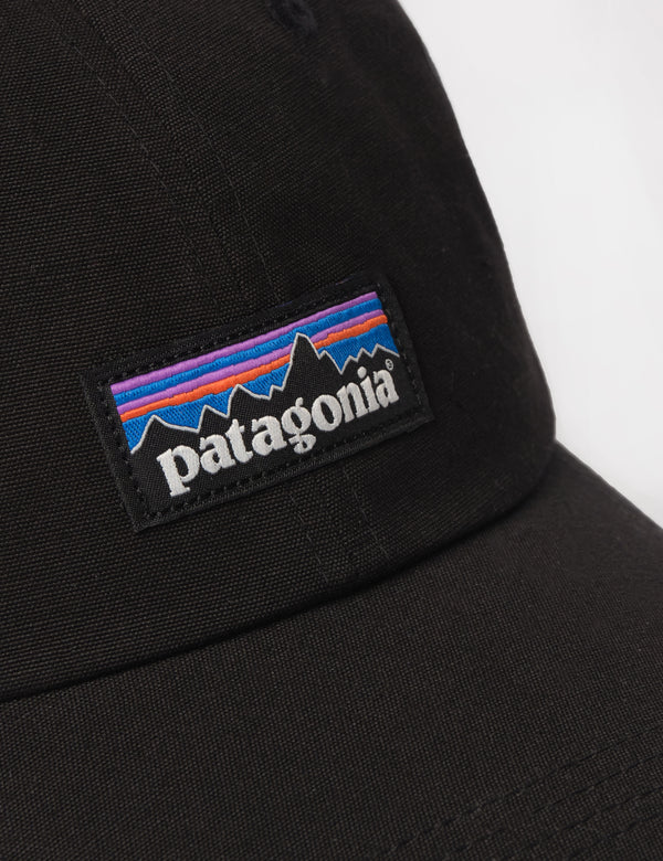 Patagonia P-6 Label Trad Cap - Black