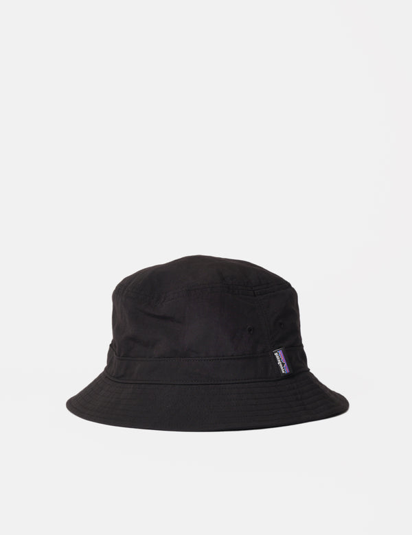 Patagonia Wavefarer Island Seeds Bucket Hat - Black