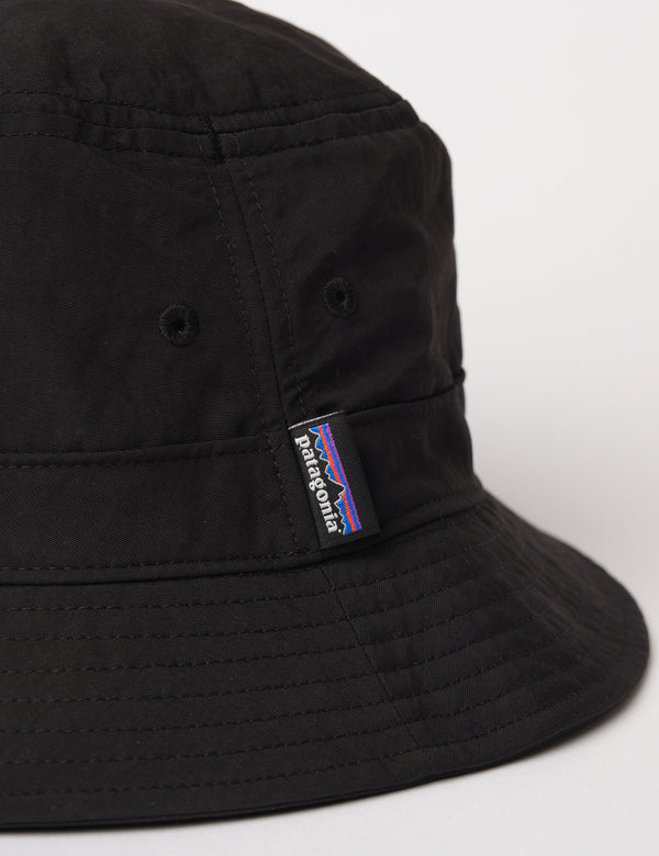 Patagonia Wavefarer Island Seeds Bucket Hat - Black